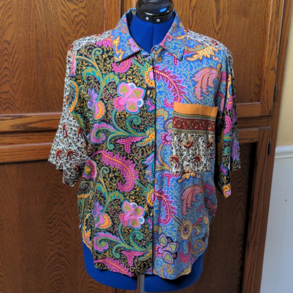 Multicolored Blouse-M